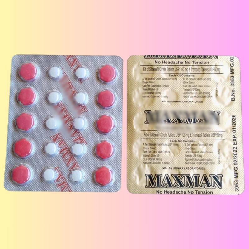 Maxman Imported Delay Tablets For Men